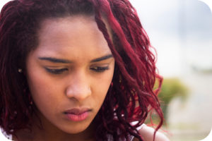 Girl With A Sad Face